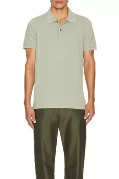 Поло с короткими рукавами Tennis Piquet Tom Ford, цвет Menthol