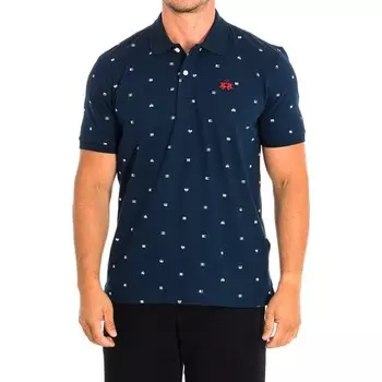 Поло с короткими рукавами tmp009 pk145 мужчина La Martina, синий