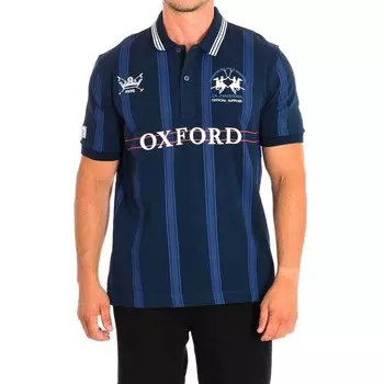 Поло с короткими рукавами tmp320 js327 мужчина La Martina, синий