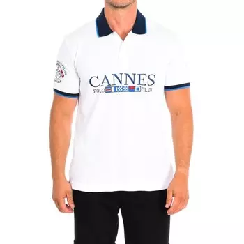 Поло с короткими рукавами tmp614 pk001 мужчина La Martina, белый