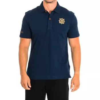 Поло с короткими рукавами tmpg30 pk001 мужчина La Martina, синий