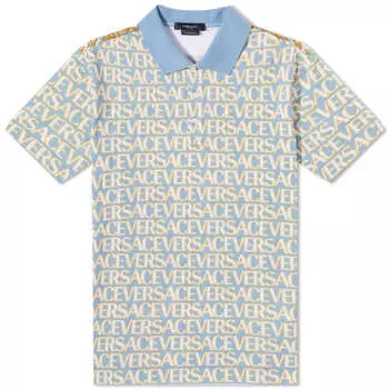 Поло с логотипом Versace