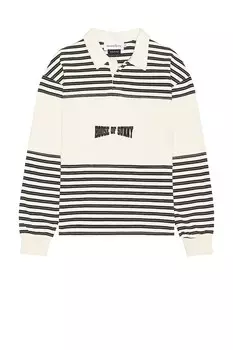 Поло с логотипом в полоску House Of Sunny, мультиколор