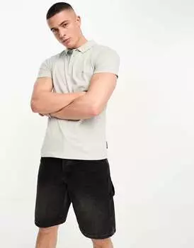 Поло с микрофидером French Connection