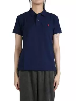 Поло с мотивом Polo Pony Polo Ralph Lauren, синий