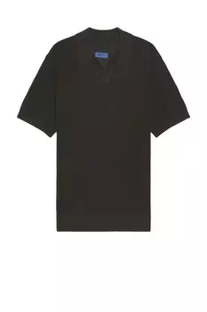 Поло с открытой планкой из мериносовой шерсти alex Saturdays Nyc, зеленый