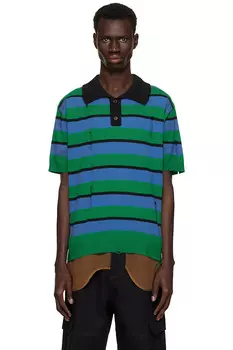 Поло с повреждённой полосой Andersson Bell, мультиколор