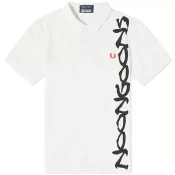 Поло с принтом Fred Perry x Noon Goons