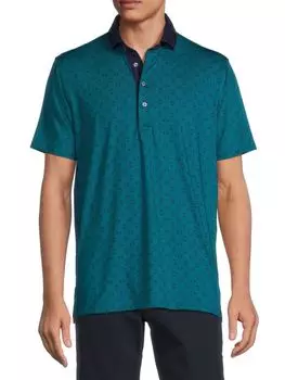 Поло с принтом Night Fly Greyson, цвет Fiddle