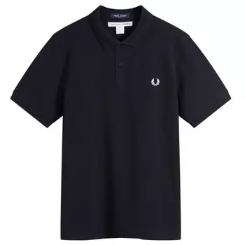 Поло с принтом X fred perry на спине Comme Des Garons Shirt, синий