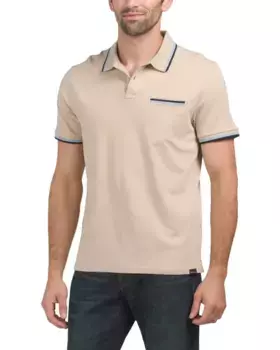 Поло с прорезными карманами Ben Sherman, белый