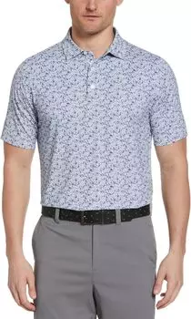 Поло с разговорным принтом Callaway, ярко-белый