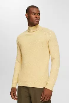 Поло с рукавами реглан Esprit, желтый