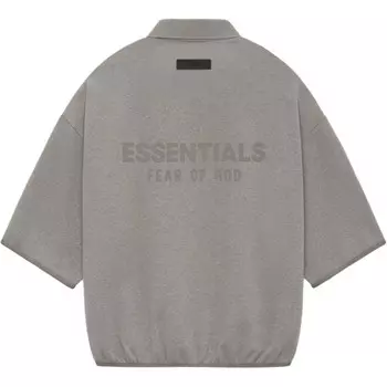 Поло с рукавом 3/4 от Core Collection Fear Of God Essentials, серый