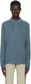 Поло с синей рамкой Veilance