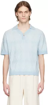 Поло с синим бриллиантом King & Tuckfield