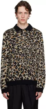 Поло Saturdays NYC Brown Beauchamp