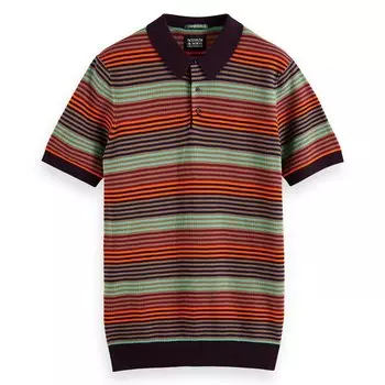 Поло Scotch & Soda 174565, оранжевый