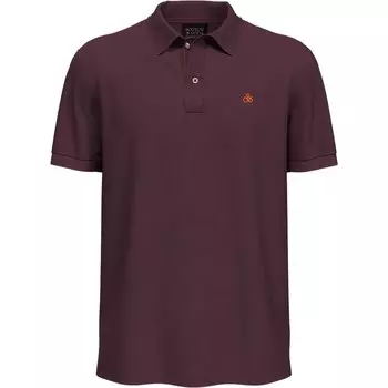 Поло Scotch & Soda Garment, фиолетовый