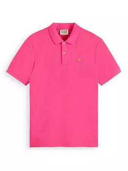 Поло Scotch & Soda, розовый