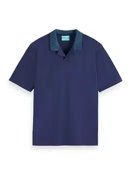 Поло Scotch & Soda, синий