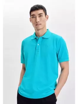 Поло Seidensticker Polo Regular, бирюзовый