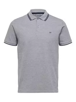 Поло SELECTED HOMME SLHDANTE SPORT, серый