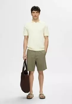 Поло Selected, слоновая кость