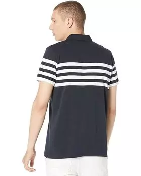 Поло SERGE BLANCO Short Sleeve Jersey Polo Shirt, цвет Dark Navy