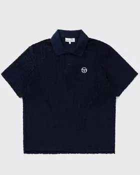 Поло Sergio Tacchini Livata Monogram Polo, синий