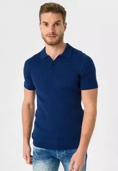 Поло Short Sleeve Moxx Paris, индиго