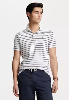 Поло Short Sleeve Polo Ralph Lauren, цвет white/refined navy