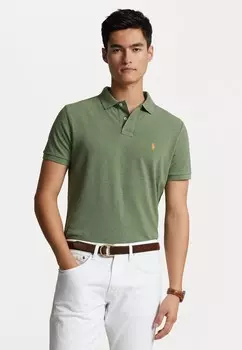 Поло Short Sleeve Polo Ralph Lauren, цвет cargo green heather