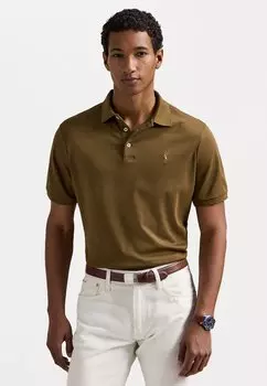Поло SHORT SLEEVE Polo Ralph Lauren, коричневый