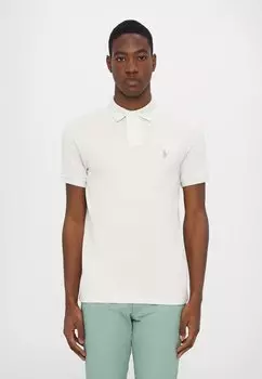 Поло SHORT SLEEVE Polo Ralph Lauren, светло-серый