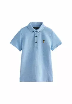 Поло SHORT SLEEVE, REGULAR FIT Next, синий