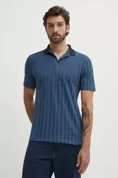 Поло Sisley, синий