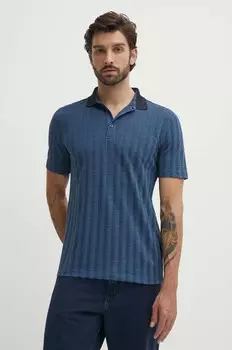 Поло Sisley, синий