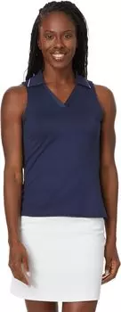 Поло SKECHERS Pickleball Godri Swift Sleeveless Polo, темно-синий