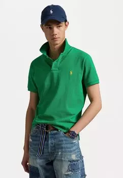 Поло SLIM FIT MESH POLO SHIRT Polo Ralph Lauren, зеленый