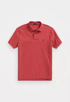Поло SLIM FIT MESH POLO SHIRT Ralph Lauren, красный