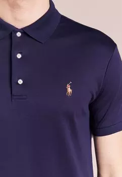 Поло Slim Fit Soft-Touch Polo Shirt Polo Ralph Lauren, цвет french navy