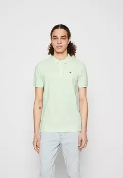 Поло SLIM PLACKET Tommy Jeans, мятный