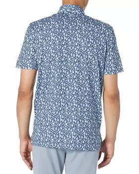 Поло Southern Tide Bad and Boozy Polo, цвет Aged Denim