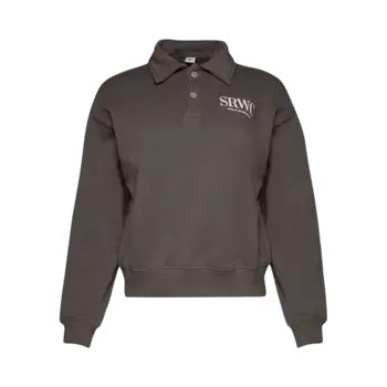 Поло Sporty & Rich Upper East Side 'Earl Grey', серый