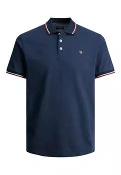 Поло ss jpor bluwin поло Jack & Jones, синий