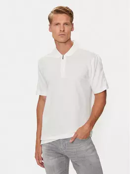Поло стандартного кроя Armani Exchange, белый