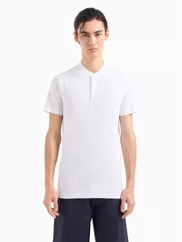Поло стандартного кроя Armani Exchange, белый