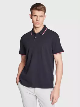 Поло стандартного кроя Armani Exchange, синий
