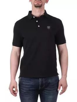 Поло стандартного кроя Blauer, синий